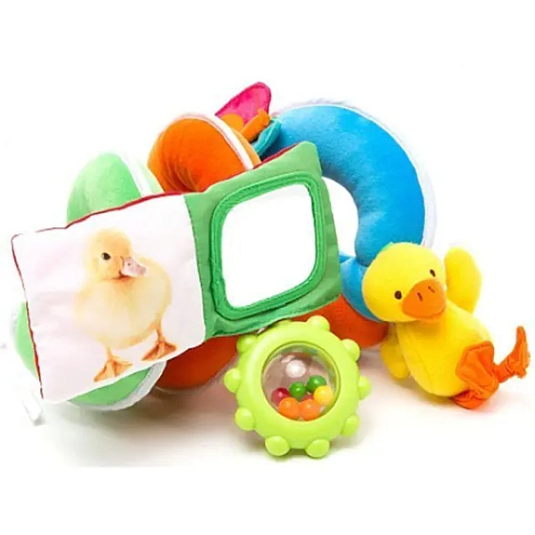 Игрушка-подвеска Chicco Чико Утёнок для прогулочной коляски фото 1