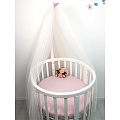Балдахин Marele для кроватки Ellipsebed / Stokke 460453 и 460455 Балдахин Marele для кроватки Ellipsebed / Stokke 460453 и 460455 460455 розовый — Фото