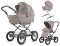 Детская коляска Inglesina Sofia System Duo 2 в 1 на шасси Ergo Bike (Alpaca Beige
						
					) — Фото