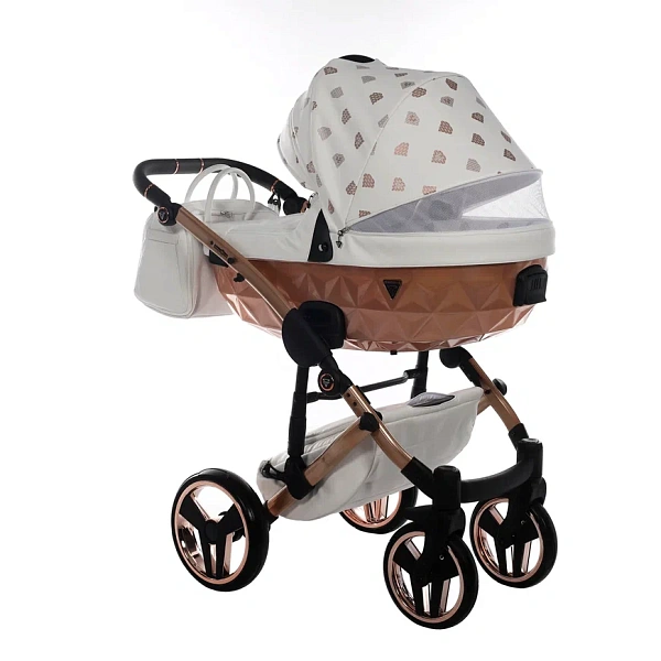 Детская коляска Junama Glow V2 3 в 1 на медной раме фото 3