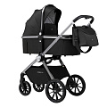 Детская коляска Sweet Baby Verde 3 в 1 на серебряной раме Детская коляска Sweet Baby Verde 3 в 1 на серебряной раме (Black
) — Фото