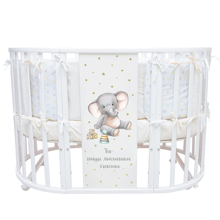 Детская кроватка-трансформер Indigo Baby Sleep 7 в 1