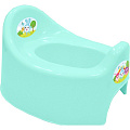Нескользящий детский горшок Пластик Репаблик Start Малышарики LA1130 (Бирюзовый) — Фото