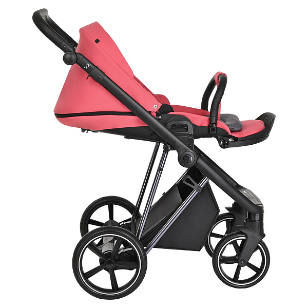 Детская коляска Roan Sol Luxury 2 в 1 на серебряной раме фото 9