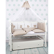 Комплект Premium в кроватку AmaroBaby Кроха, 18 предметов (6+12 бортиков), бязь Комплект Premium в кроватку AmaroBaby Кроха, 18 предметов (6+12 бортиков), бязь - Фото