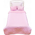 Покрывало + 2 декоративные подушки для дошкольников Shapito by Giovanni Z-Kids 170 х 110 см Pink — Фото
