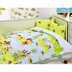 Комплект постельного белья Kidboo TM Ups Pups Уточки 6 предметов