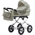 Детская коляска BartPlast Mirage PCO-F 3 в 1 Детская коляска BartPlast Mirage PCO-F 3 в 1 01 бежевый — Фото