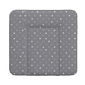Мягкий пеленальный матрац Ceba Baby Mix на комод 70 x 75 см Stars grey W-144-066-260 — Фото