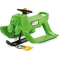 Пластиковые санки Prosperplast Jepp Control (Green) — Фото