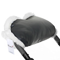 Муфта для рук Esspero Lit Leatherette Эко-кожа Муфта для рук Esspero Lit Leatherette Эко-кожа Black-White — Фото