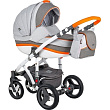 Детская коляска BeBe-Mobile Movo R 3 в 1, ткань+эко-кожа - Фото