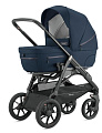 Детская коляска Inglesina Aptica System Duo 2 в 1 на шасси Aptica XT AA75P0PLB + AE73P0000 Polar Blue — Фото