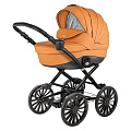 Детская коляска BeBe-Mobile Giulia Deluxe Carbon 2 в 1, эко-кожа Детская коляска BeBe-Mobile Giulia Deluxe Carbon 2 в 1, эко-кожа 32S — Фото