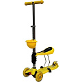 Трехколесный самокат-толокар Babyhit Scooterok Tolocar (Yellow) — Фото