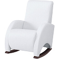 Кресло-качалка Micuna Mini Wing Nanny (Leatherette white искусственная кожа) — Фото