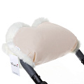 Муфта для рук Esspero Lit Leatherette Эко-кожа Муфта для рук Esspero Lit Leatherette Эко-кожа Beige-White — Фото