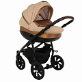 Детская коляска Tutis Nanni 3 в 1 (893229 Песочный + Кожа бронза
						
					) — Фото