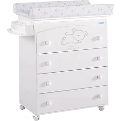 Пеленальный комод Miсuna Sweet Bear B-970 с матрасиком