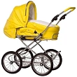 Детская коляска Hesba Condor Coupe DeLux VIP 2 в 1, кожа Детская коляска Hesba Condor Coupe DeLux VIP 2 в 1, кожа - Фото