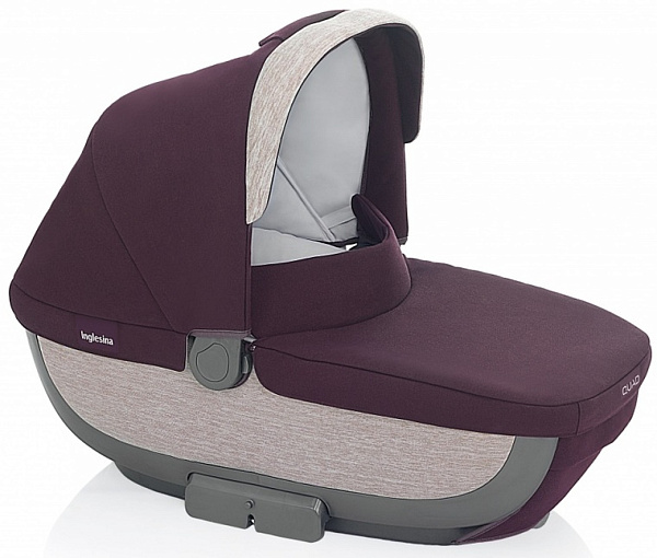 Детская коляска-люлька Inglesina Quad на шасси Quad XT Black фото 2