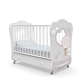 Детская кроватка Nuovita Stanzione Cute Bear Swing, поперечный маятник Детская кроватка Nuovita Stanzione Cute Bear Swing, поперечный маятник (Bianco/Белый
) — Фото