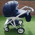 Детская коляска Adamex Barletta Deluxe (Carbon) 3 в 1 Детская коляска Adamex Barletta Deluxe (Carbon) 3 в 1 50S — Фото