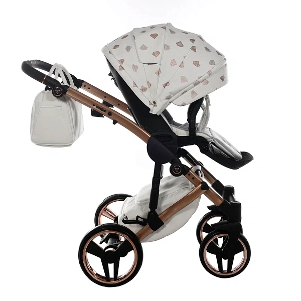 Детская коляска Junama Glow V2 2 в 1 на медной раме фото 19