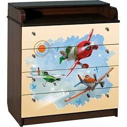 Пеленальный комод Disney КДП Самолеты 80 x 90
