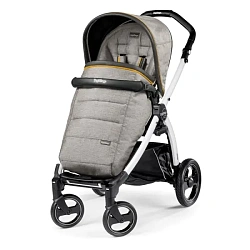 Детская прогулочная коляска Peg-Perego Book S Plus Pop-Up, шасси White Детская прогулочная коляска Peg-Perego Book S Plus Pop-Up, шасси White