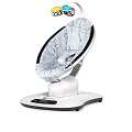 Кресло-качалка мама 4moms MamaRoo 4.0 Кресло-качалка мама 4moms MamaRoo 4.0 Серый плюш — Фото
