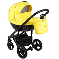Детская коляска Adamex Monte Deluxe Carbon 3 в 1 Детская коляска Adamex Monte Deluxe Carbon 3 в 1 D39S-C — Фото