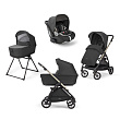 Детская коляска Inglesina Electa System Quattro 4 в 1 на шасси Electa Iridium Black Детская коляска Inglesina Electa System Quattro 4 в 1 на шасси Electa Iridium Black - Фото