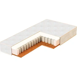 MBS-12 Матрас на независимых пружинах в кроватку Bambola Molle Bloco Standart 12 см, жаккард 60х120