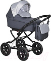 Детская коляска Indigo Charlotte Classic 18 2 в 1 (Cr33 (т.серый+св.серый)
						
					) — Фото