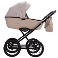 Детская коляска Aroteam Moreno SL 2 в 1 (09 св.бежевый+св.бежевая кожа
						
					) — Фото