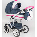 Детская коляска BeBe-Mobile Movo R 2 в 1, ткань+эко-кожа 46a2fde6-2224-11e8-b005-4aad34b7c28f — Фото
