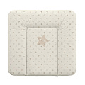 Мягкий пеленальный матрац Ceba Baby Mix на комод 70 x 75 см Stars beige W-144-066-111 — Фото