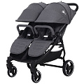 Детская прогулочная коляска для двойни (для близнецов) Rant Biplane Trends (Graphite
						
					) — Фото