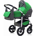 Детская коляска BartPlast Fenix PCOF 3 в 1 Детская коляска BartPlast Fenix PCOF 3 в 1 10 Графит-зеленый — Фото