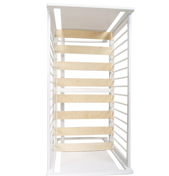 Детская кроватка Indigo Happy Friends, колесо/качалка фото 6