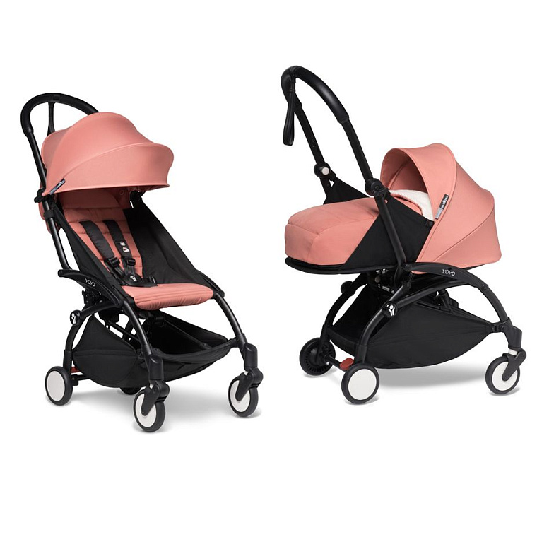 Детская коляска Babyzen Yoyo 2 Newborn Pack 2 в 1 на черной раме