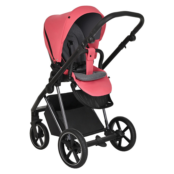 Детская коляска Roan Sol Luxury 2 в 1 на серебряной раме фото 7