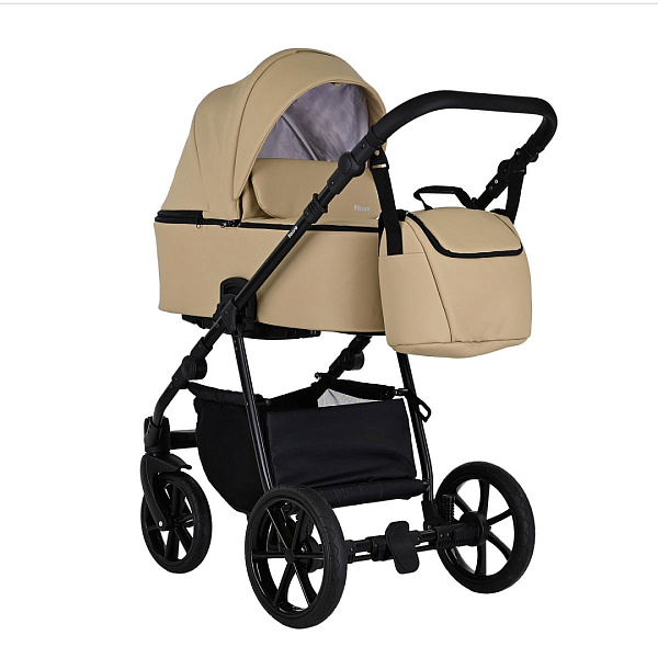 Детская коляска Pituso Tossa 2 в 1, экокожа фото 1