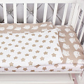Комплект постельного белья в кроватку AmaroBaby Baby Boom из бязи, 3 предмета Комплект постельного белья в кроватку AmaroBaby Baby Boom из бязи, 3 предмета Пряники — Фото