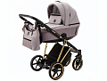 Детская коляска Adamex Belissa Special Edition 3 в 1 на золотой раме Детская коляска Adamex Belissa Special Edition 3 в 1 на золотой раме PS-538 — Фото