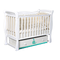 Детская кроватка ByTwinz Camellia Маленький кит Детская кроватка ByTwinz Camellia Маленький кит Белый — Фото