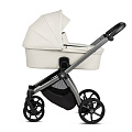 Детская коляска Tutis Mio Eco-Leather 2 в 1 1232057 Light Grey — Фото