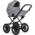 Детская коляска Riko Basic Aicon Pastel Prestige 2 в 1, эко-кожа (04 Серый
						
					) — Фото