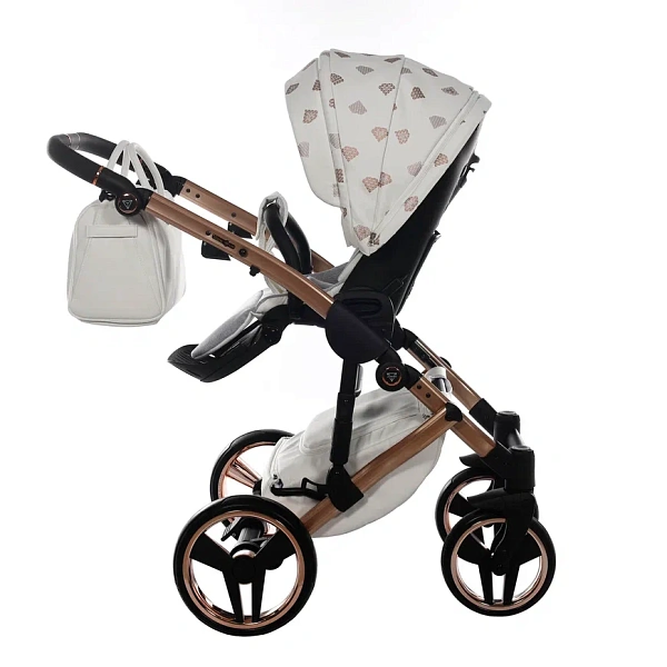 Детская коляска Junama Glow V2 3 в 1 на медной раме фото 18